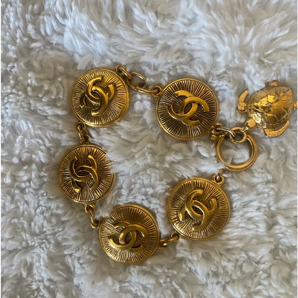 Chanel sunburst bracelet